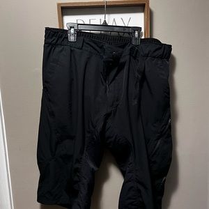 Mens bike shorts with padding for sensitive areas. size XL
